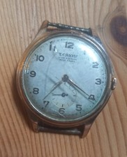 Vecchio orologio polso - vecchio,