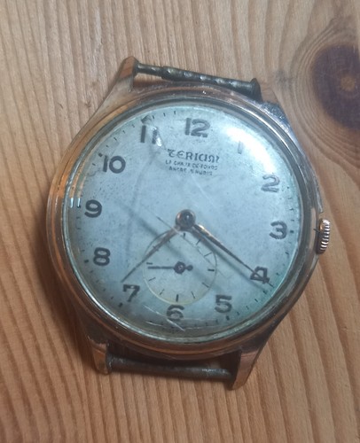 Vecchio orologio polso - vecchio,