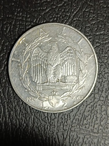 Moneta italia regno 2 - italia,