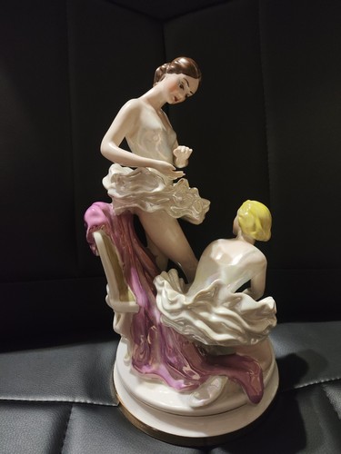 Figurina due ballerine - figurina,