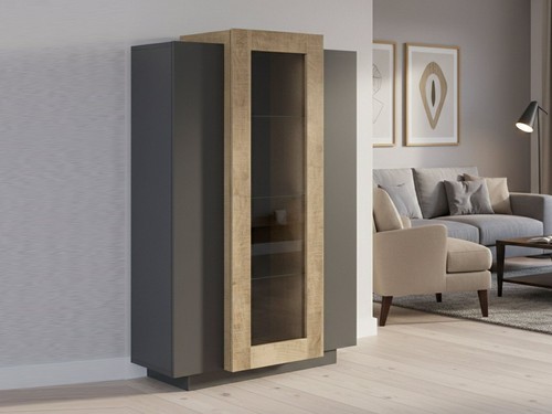 Dmora vetrina kevin 38x80x121h - dmora,