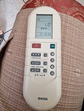 Telecomando Originale Climatizzatore Rhoss Artemio 9 12 18000 Btu Come Nuovo