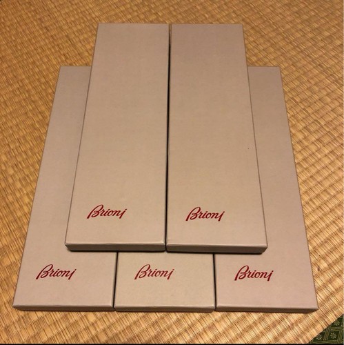 Scatola cravatta brioni - brioni, x5