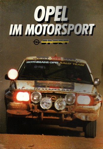 Brochure opel nel motorsport - opel,