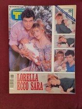 TV SORRISI E CANZONI n 34 1994 Lorella Cuccarini Domenico Modugno