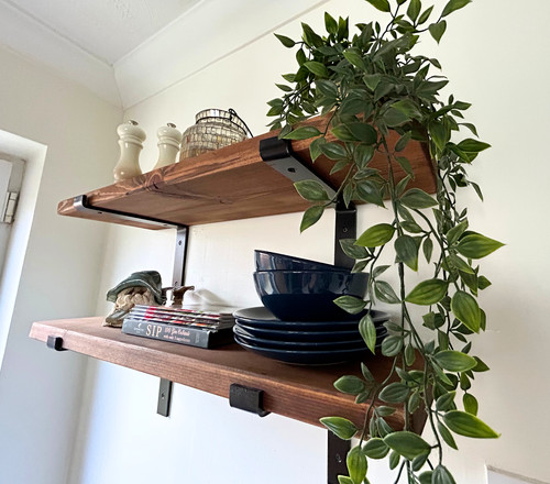Scaffale legno fatto - legno,