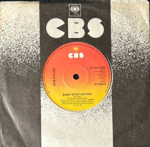 Bob dylan baby stop crying - bob, 'baby