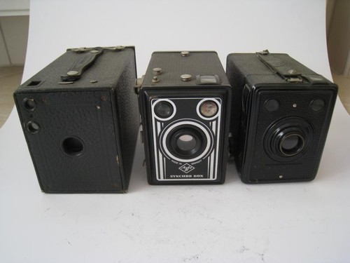 Fotocamera box kodak brownie - fotocamera, box,