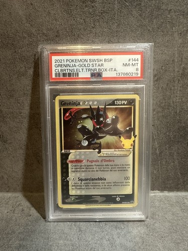 Carta pokemon greninja - greninja, gold