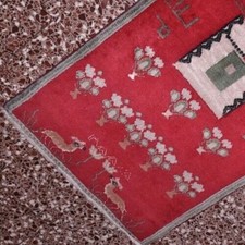 tappeto NAIN persiano firmato datato78x53 vecchia-m.e,caucasici kilim passatoie 