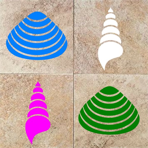 Adesivo sea shell - sea,