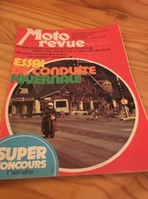 MOTO REVUE 1974 N° 2154 Harley sportster Tchernine , Scott , Motobécane 350 ....