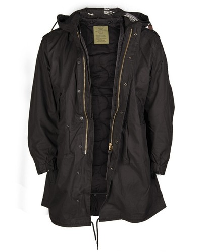Parka mil tec army nero - parka, m51