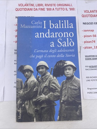 Carlo mazzantini i balilla - carlo,