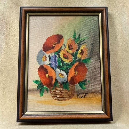 Dipinto olio floreale