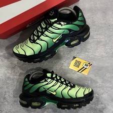 NIKE TN AIR MAX PLUS | FOLLETTI VERDI | TAGLIA UK 9 | DM0032 301 | NUOVI | SINTONIZZATI