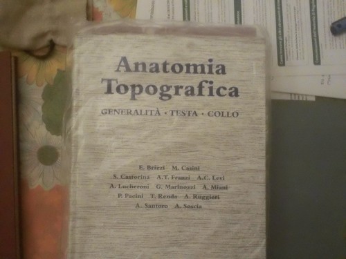 Anatomia topografica testa - anatomia, e