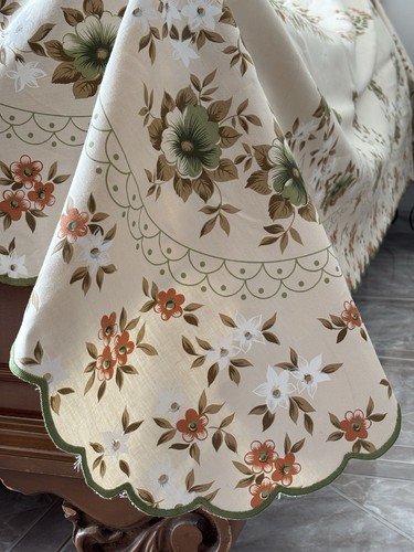 Vintage 1970 copriletto cotone - vintage,
