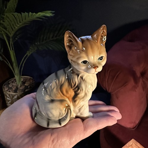 Vintage 1950s bone - 1950s, cat