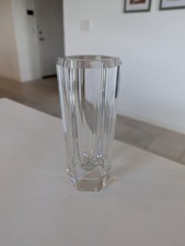 Vaso esagonale in cristallo
