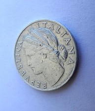 1 LIRA Vecchio Tipo - Moneta Repubblica Italiana - Una Lira - ITALIA - Anno 1946