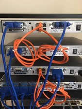 CISCO 3*** ADVANCED CCNA CCNP Home Lab+4x relè telaio 4x router 2x interruttori 24P