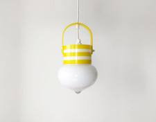 Lampada a sospensione gialla