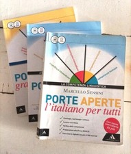 Libro italiano Porte aperte l'italiano per tutti Mondadori usato -70%