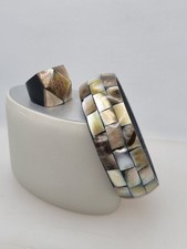 MADREPERLA  BRACCIALE ANELLO