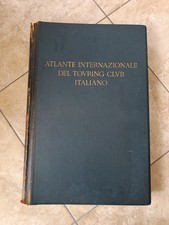 Atlante Internazionale del Touring Club Italiano 1936 TCI geografico storico
