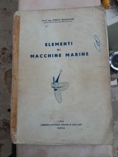 ELEMENTI DI MACCHINE MARINE -
