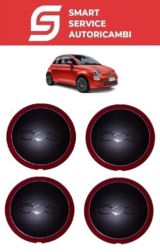 Kit coprimozzo rossi cerchi - kit,