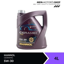 Mannol Ceramic 5W-30 ACEA C3 VW 505 01 505 00 MB 229.51 MB 229.31 RN17 4 litri