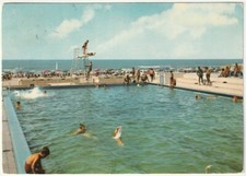 FREGENE - ROMA - STAB. BALNEARE "OASI" - LA PISCINA - VIAGG. 1971 -61148-