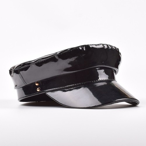Cappello militare donna pelle