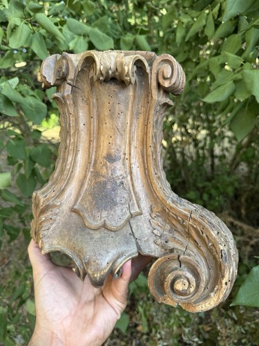 Scultura legno xviii secolo - in,
