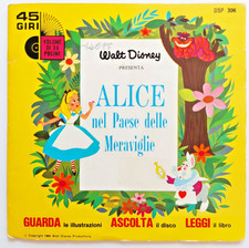 Disco 45 Giri ALICE NEL PAESE