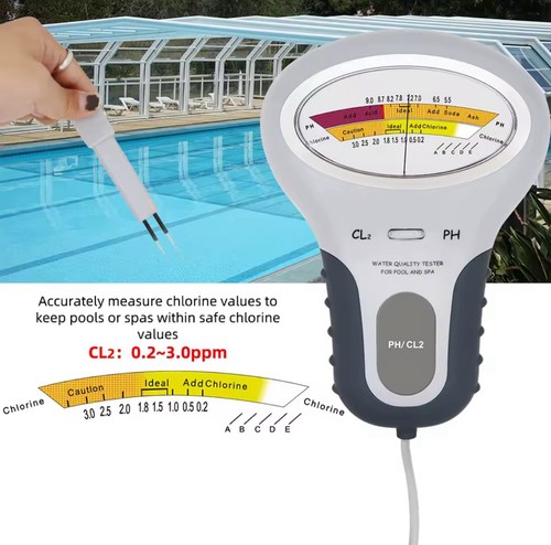 Tester cloro 1 piscina - 2,