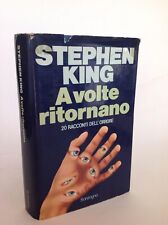 STEPHEN KING - A VOLTE RITORNANO - PRIMA EDIZIONE 1981 SONZOGNO