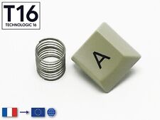 Amstrad CPC 6128 Azerty: Touche Clavier & Ressort / Keycap & Spring (Liste/list)