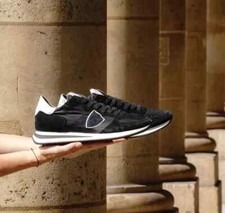 PHILIPPE MODEL Sneacker Uomo TZLU 2109 TROPEZ TRPX L U BASIC M NOIR BLANC 280 €