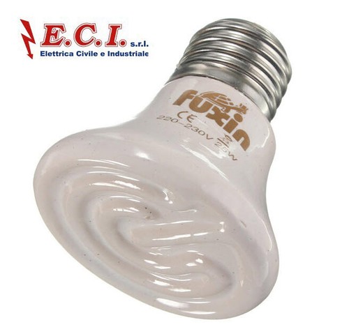 Lampada e27 ceramica 60mm - lampada,