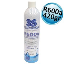 Bombola gas refrigerante R600a da 420 gr