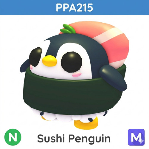 Pinguino sushi adotta i - pinguino,