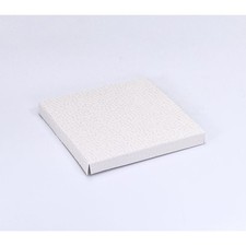 50 PZ PELLE BIANCO 10x10x1cm