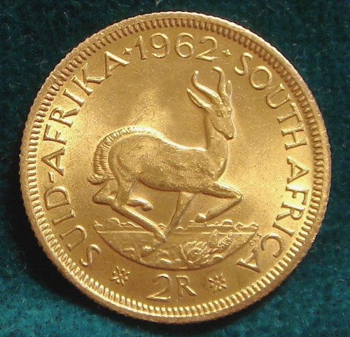 Sud africa rand 1962 - africa, oro