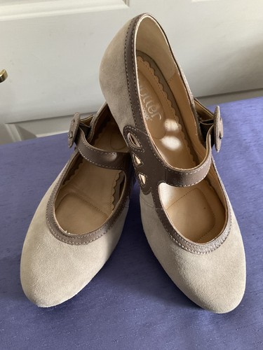 Hotter women beige suede - beige,