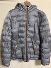 GIUBBOTTO K-WAY GIACCA CAPPOTTO GIUBBINO PARKA DONNA WOMAN GRIGIO GREY ROSA PINK