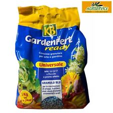 Concime universale granulare blu GARDENFERT READY da 5 kg KB per orto e giardino