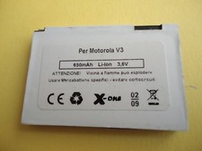 BATTERIA MOTOROLA-V3- COMPATIBILE ALTA QUALITA'